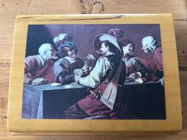 Dal Negro wood box     2 Jeu de cartes