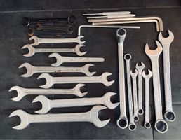 Schraubenschlussel Set Werkzeug 17teilig guter Zustand