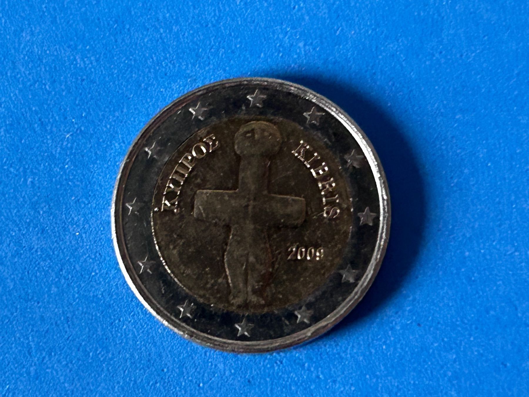 Tutti le monete: Cyprus - 2 Euros 2009 Circulating – Usato da Corcelles NE venduto da AJKader 4