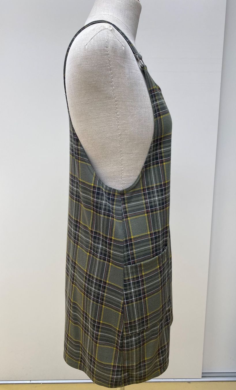 New Look Kleider: Grünes Karo Latzkleid, Grösse 40 – Gebraucht aus Kilchberg ZH von lin_9p9m 2