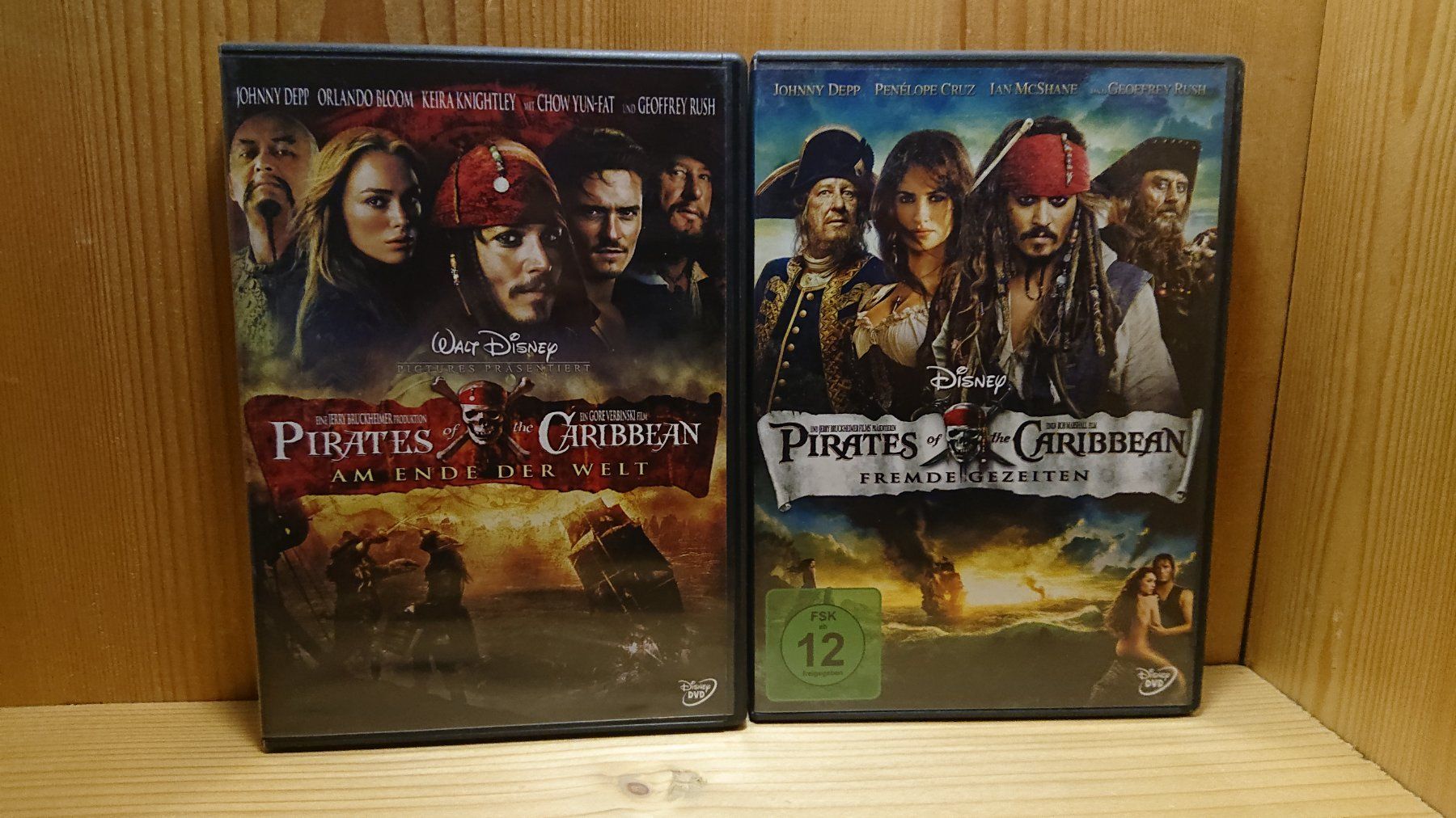 Tous les DVDs: FLUCH DER KARIBIK 1 bis 4 auf DVD Disney – D'occasion à Wilderswil par Exebub 3