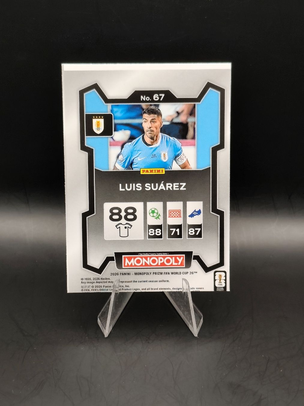 Panini Carte collezionabili: Luis Suárez - Panini Prizm Monopoly - MISCUT – Usato da Ostermundigen venduto da DaCards 1