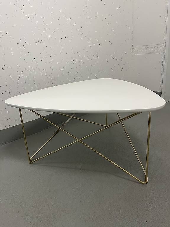 Tische: Salontisch weiss/gold – Neu (gemäss Beschreibung) aus Hinwil von Celine_2124