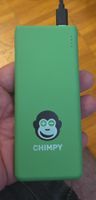 Powerbank Chimpy grün gebraucht