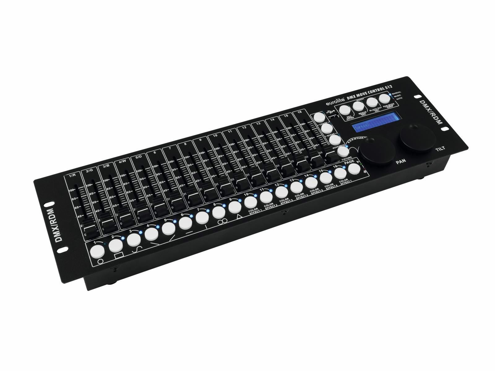 Console di mixaggio: Eurolite DMX Move Controller 512 – Nuovo e nell'imballaggio originale da Däniken SO venduto da Profog1 1