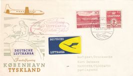 Erstflug Lufthansa Kopenhagen - Hannover 1958