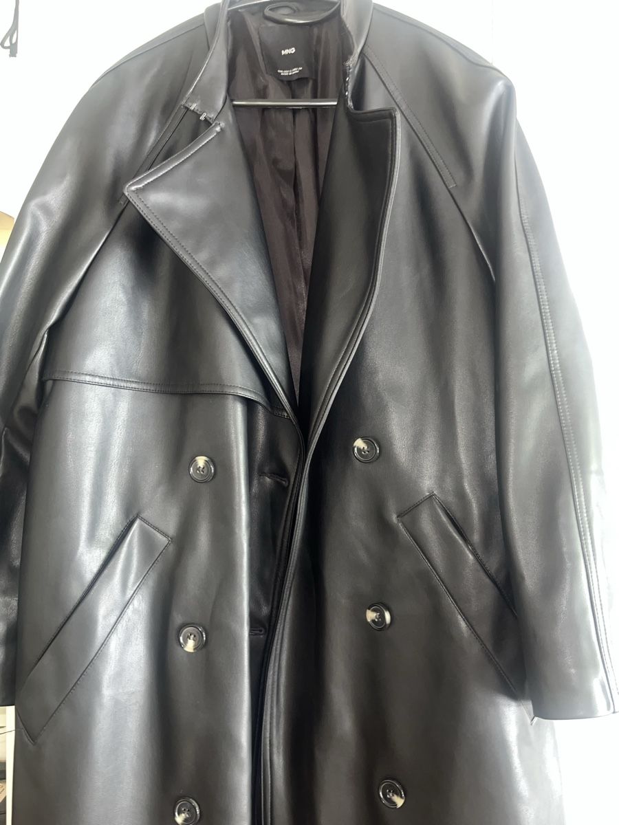 Mango Cappotti: fake leather coat – Usato da Luzern venduto da janine_l 1