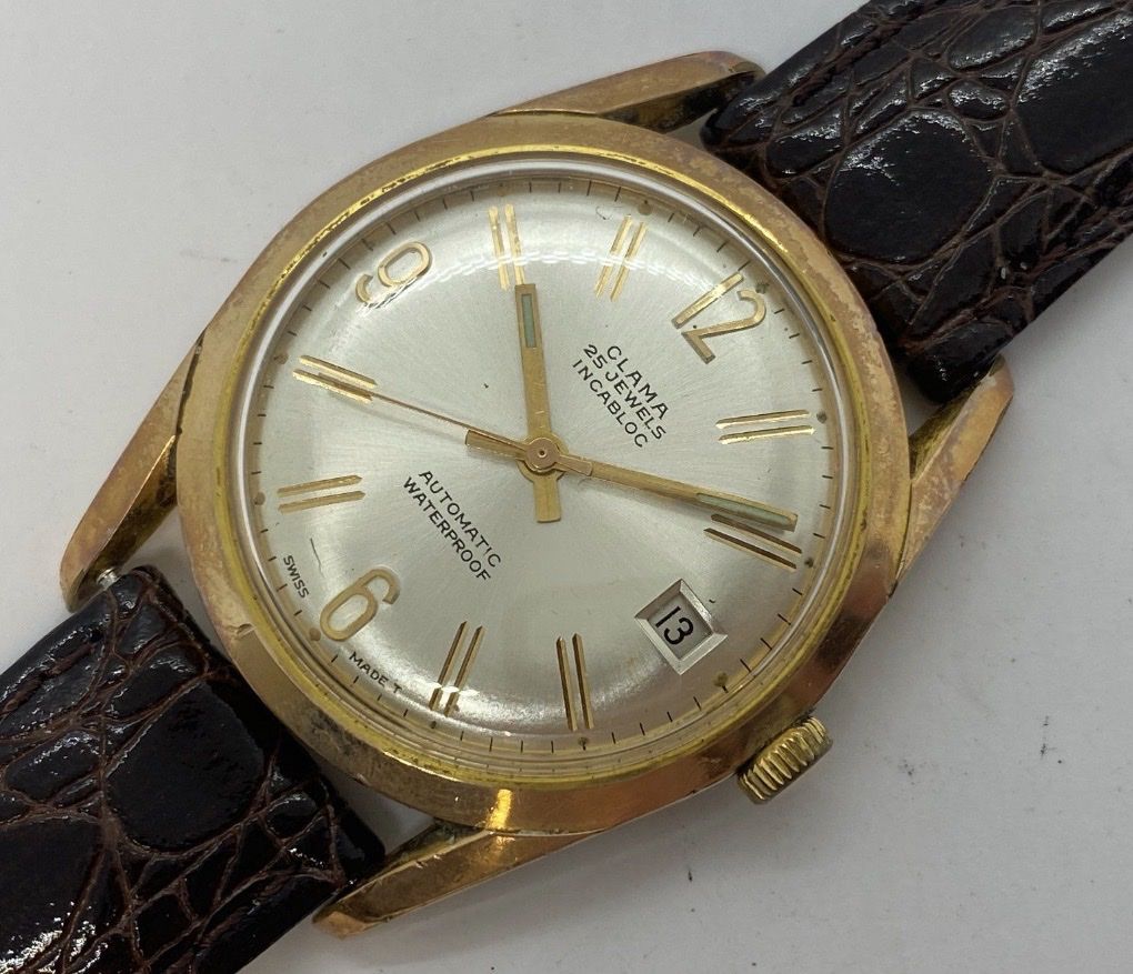 Orologi: Clama Automatic Vintage, 25 Jewels – Usato da Untersiggenthal venduto da TimeandShine 1