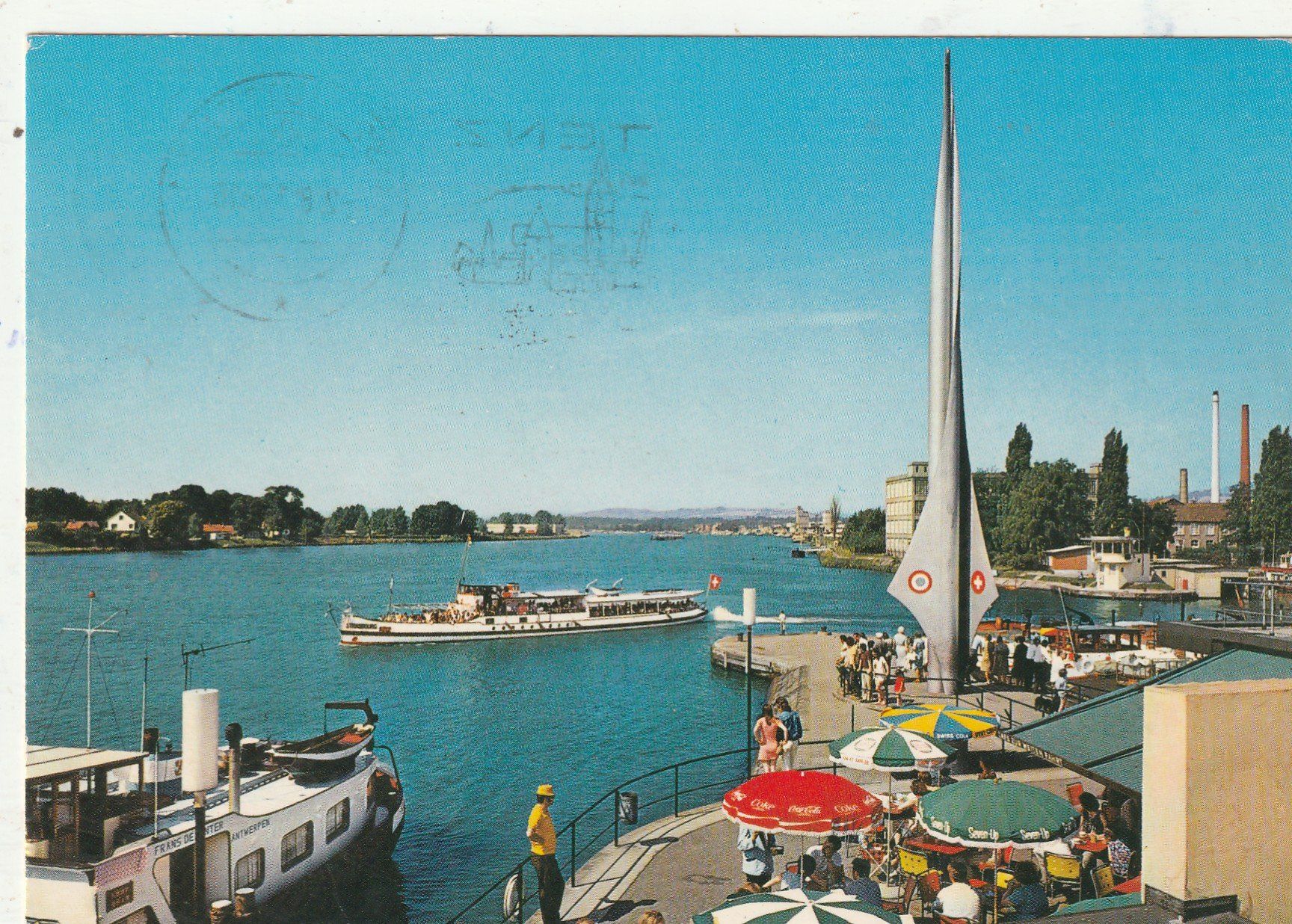 Cartes postales: Basel Dreiländereck – D'occasion à Lumbrein par made02