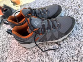 Columbia Wanderschuhe, Grau/Orange, Gr. 41 - Top Zustand!