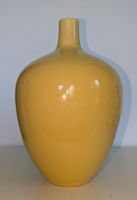 Vase gelb 29cm hoch, 19cm breit