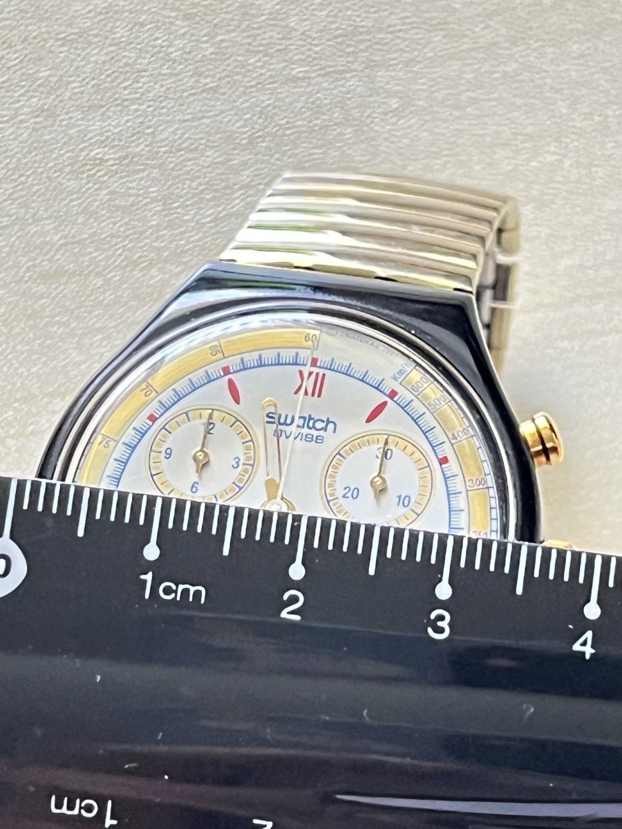 Swatch Uhren: Swatch Chronograph Uhr mit Metallarmband  – Gebraucht aus Grenchen von chththl 2