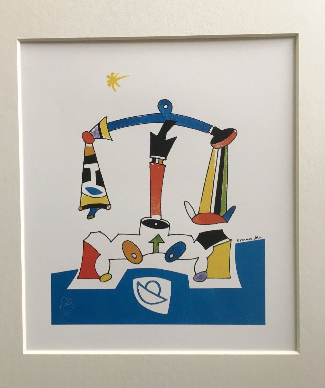 Grafiken & Lithographien: Otmar Alt 2 SERIGRAPHIEN "Sternzeichen II: Wassermann/Waage" – Gebraucht aus Nennigkofen von babag 5