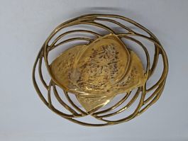 Art Nouveau Schale Messing