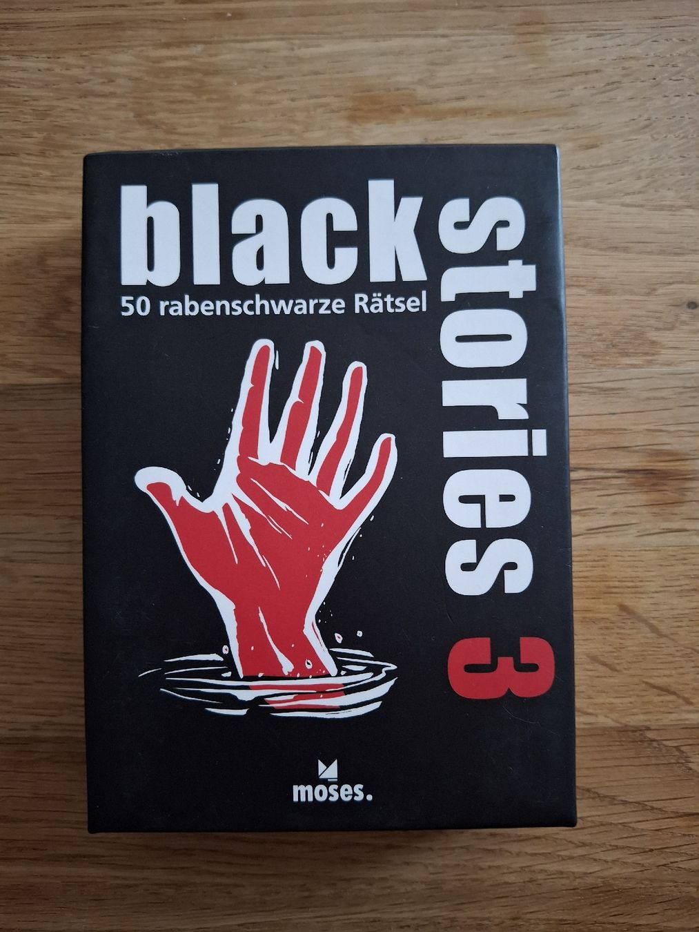 Spiele: Black Stories 3 – Gebraucht aus Zürich von Vordermannd86