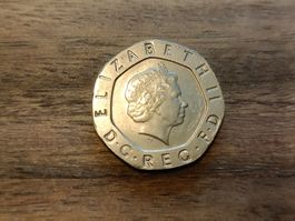 Une pièce de 20 PENCE / ELIZABETH II (No2)
