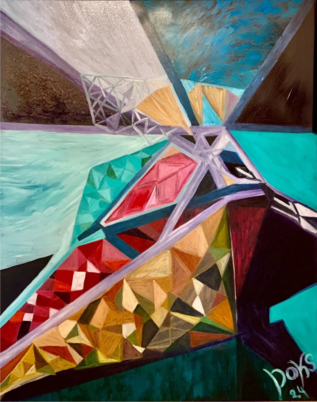 Dipinti: Oil Bild Vögel/Kunst Doks – Nuovo e nell'imballaggio originale da Beromünster venduto da dok_b8mf 1