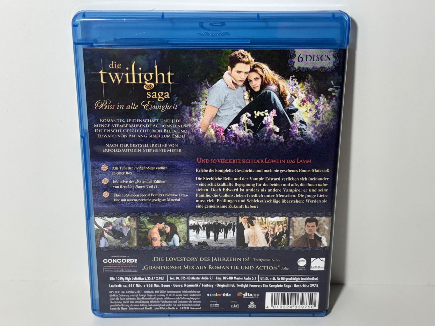 Tutti i DVDs: Die Twilight Saga 1-5 Blu Ray – Usato da Wilderswil venduto da Sstriker 1