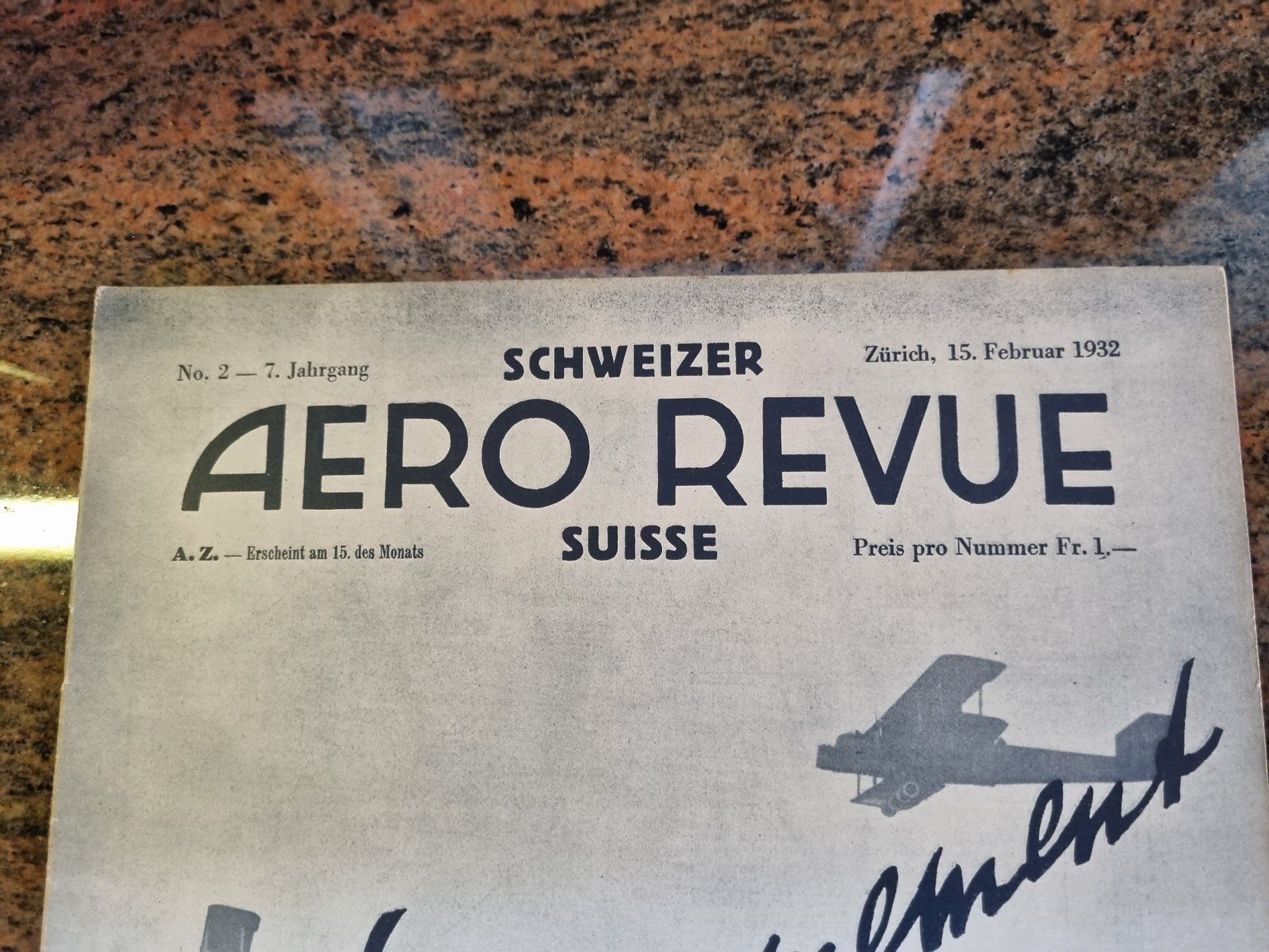 Riviste & Magazine: Schweizer Aero Revue Suisse 3x Hefte Luftschiff Zeppelin ... – Usato da Trachslau venduto da bastet06 7