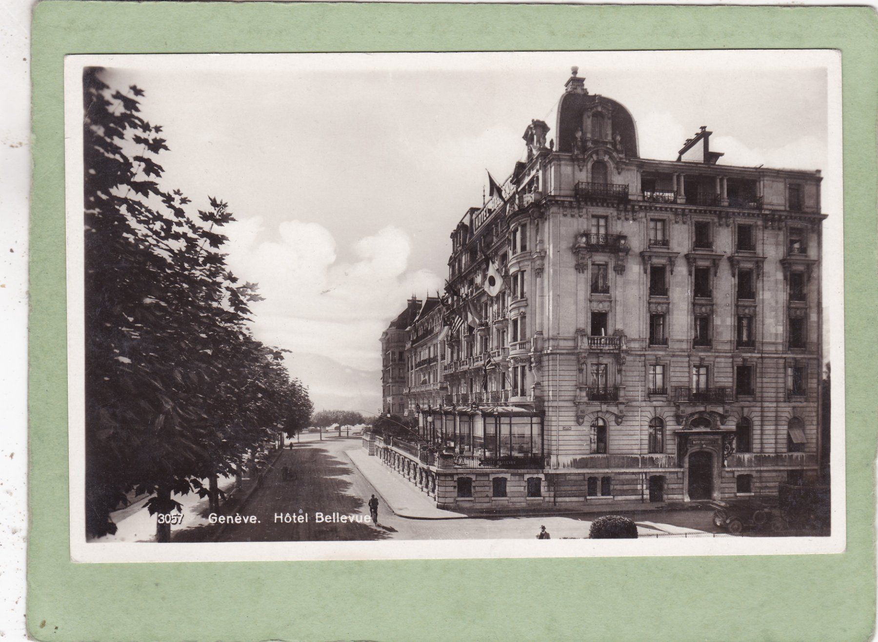 Cartoline postali: Genève Hôtel Bellevue – Usato da Herisau venduto da Lisegrat2008