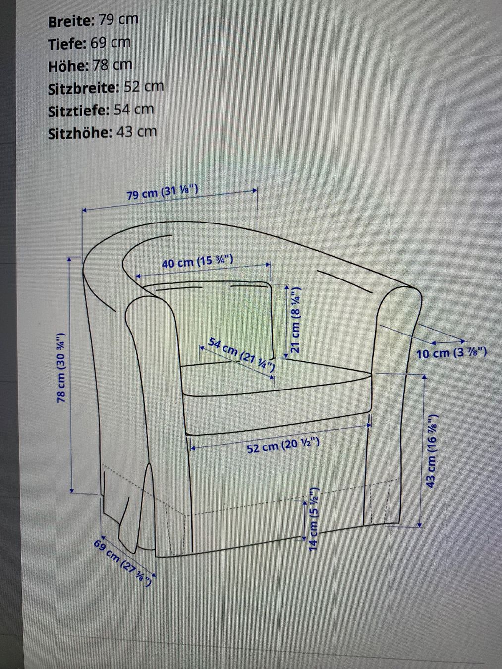 Ikea Poltrone: Polstersessel Stoff waschbar – Usato da St. Gallen venduto da simeli- 5