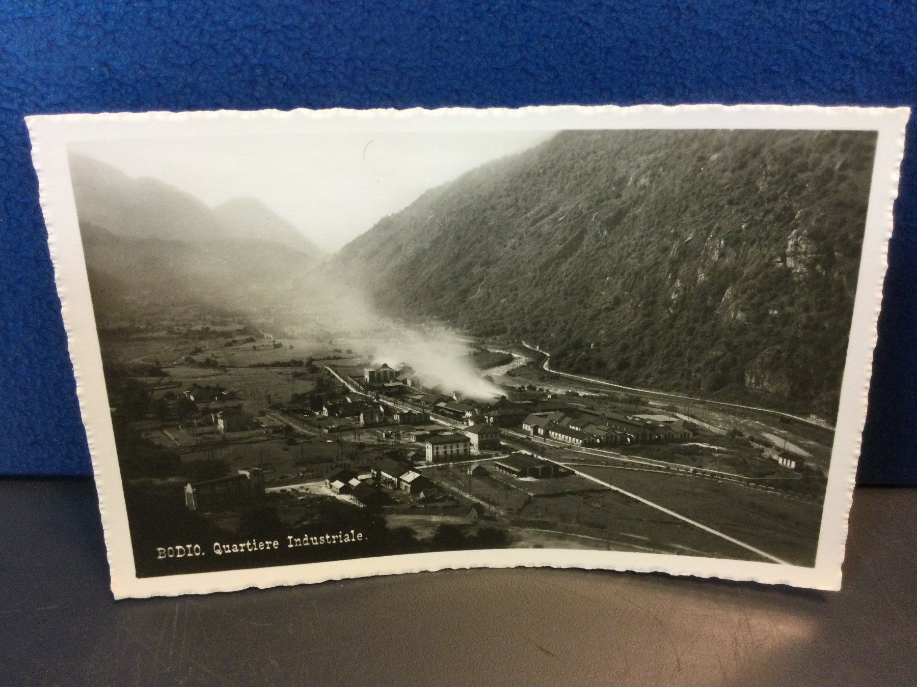 Cartoline postali: Alte Ansichtskarte von Bodio, Quartiere Industriale – Usato da Wangen SZ venduto da kuriosum12