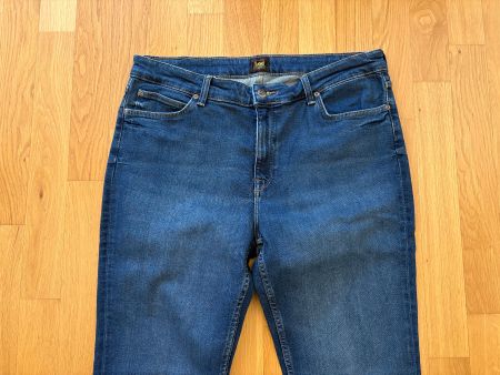 LEE - Dunkelblaue Jeans W34 L31 Marion Straight - NEU