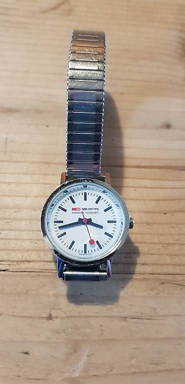 Orologi: Schweizer SBB Bahnhofs Armbanduhr Damen – Usato da Bern venduto da Domskeskulturservice 2