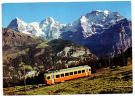 Bergbahn LAUTERBRUNNEN - MÜRREN Eiger, Mönch, Jungfrau