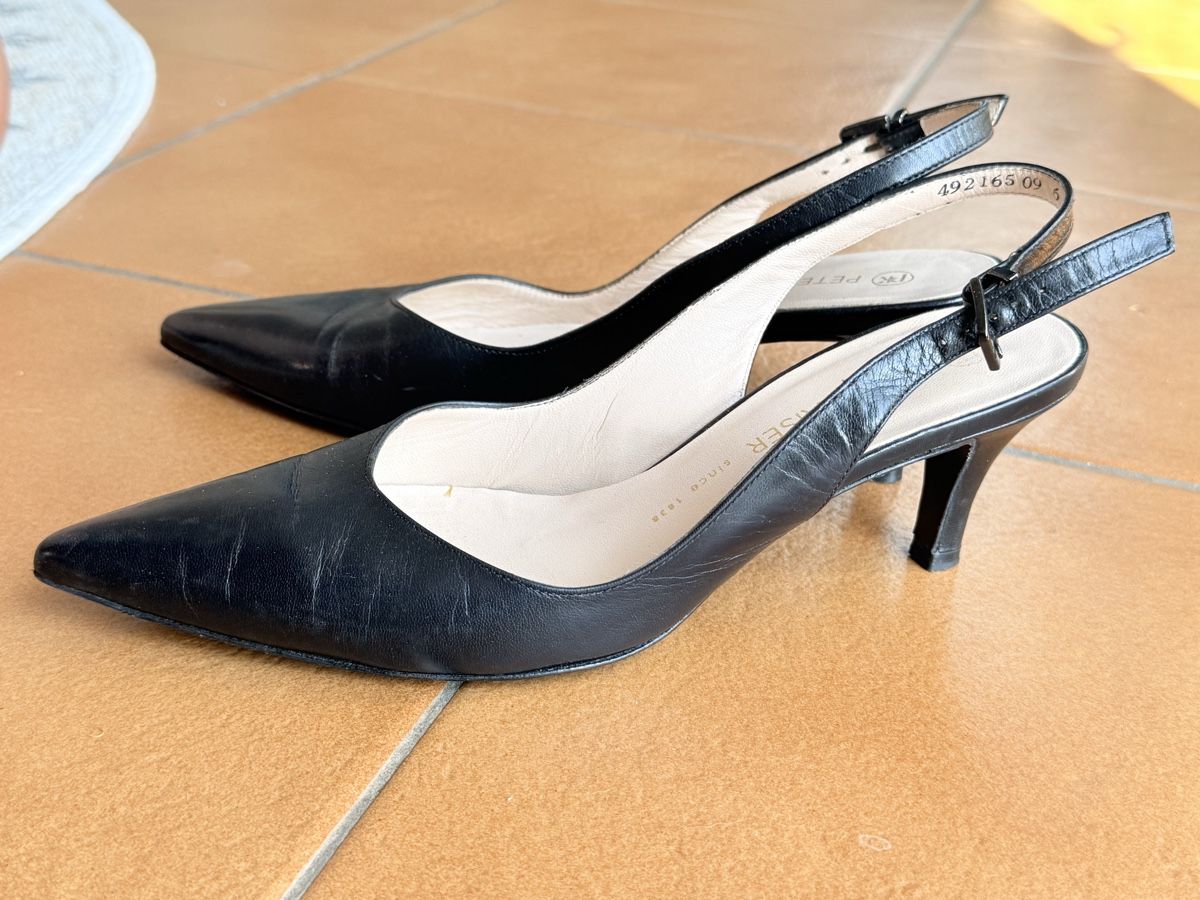 Kaiser Damenschuhe: Scarpe Peter Kaiser nere eleganti tg 39 – Gebraucht aus Bellinzona von bul_mvy5 2