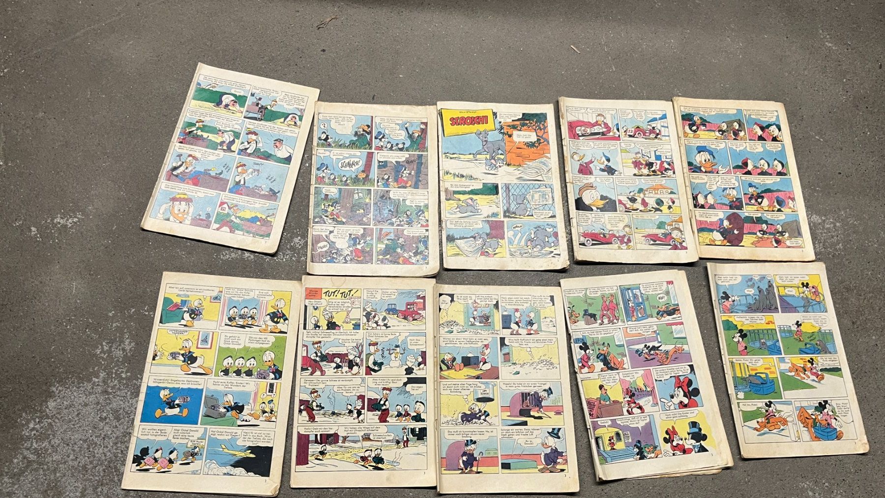 BD: 10 Micky Maus Hefte 1961 – D'occasion à Bern par daskannweg 2
