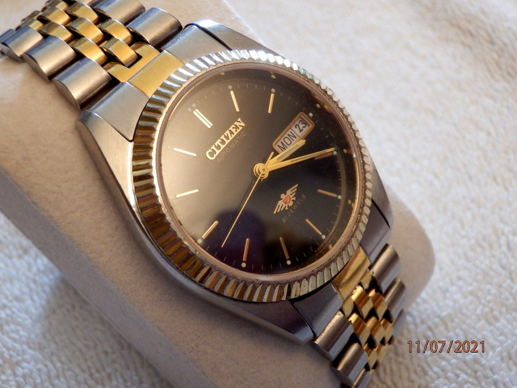 Citizen Orologi: Citizen, Automatic, Day Date, 36mm, – Usato da Ueberstorf venduto da dinbau 1