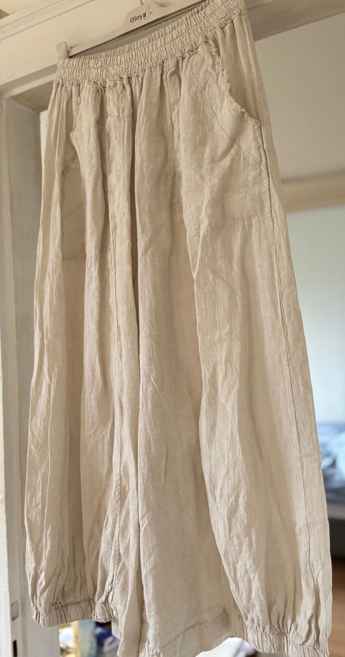 Pantaloni: PANTALONS EN LIN! M – Nuovo e nell'imballaggio originale da Locarno venduto da NicoNion 2