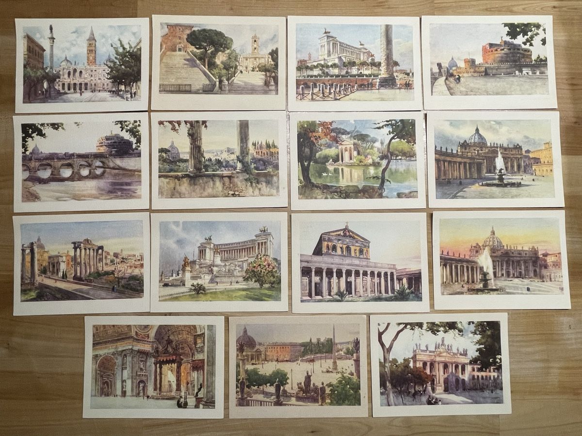 Cartoline postali: AK Serie Rom / Roma – Usato da Rümlang venduto da euqinom16