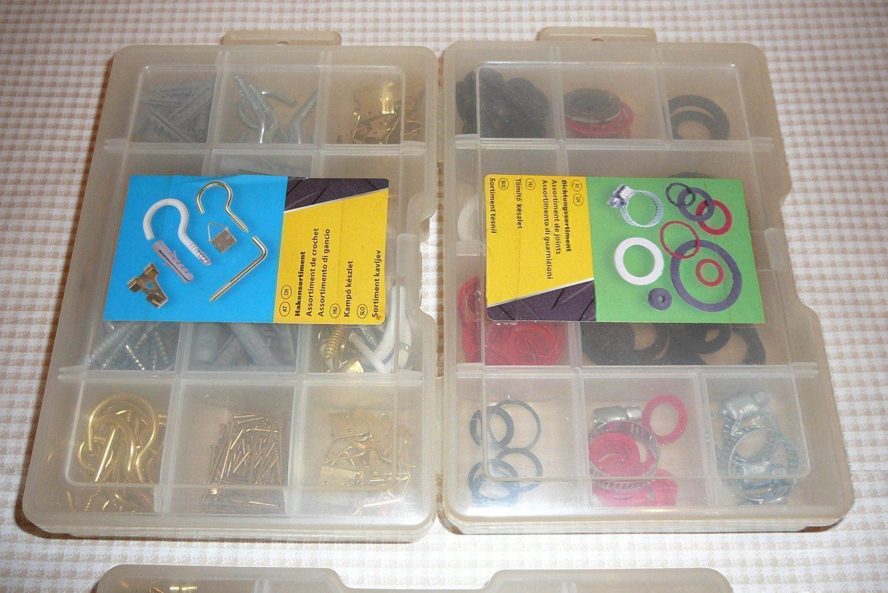 Alle Werkzeuge: 3xNeue Kleinteile-boxen m.div.Hauszubehö – Neu (gemäss Beschreibung) aus Trimmis von Rares4