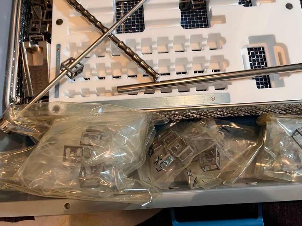Implant Design AG, Lumbar Spacing Cages, Instrumentarium(87) (Gebraucht ...