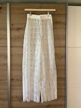 Weisse Spitzenhosen Gr. XS