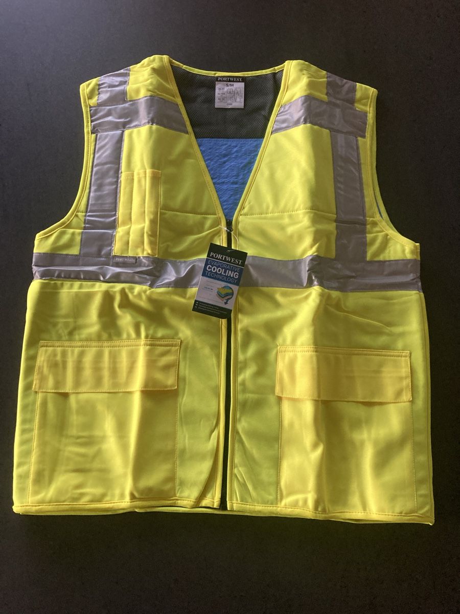Gilet & Giacche: Gilet de sécurité Hi-Vis Cooling – Nuovo e nell'imballaggio originale da nods venduto da Tozzifan 1