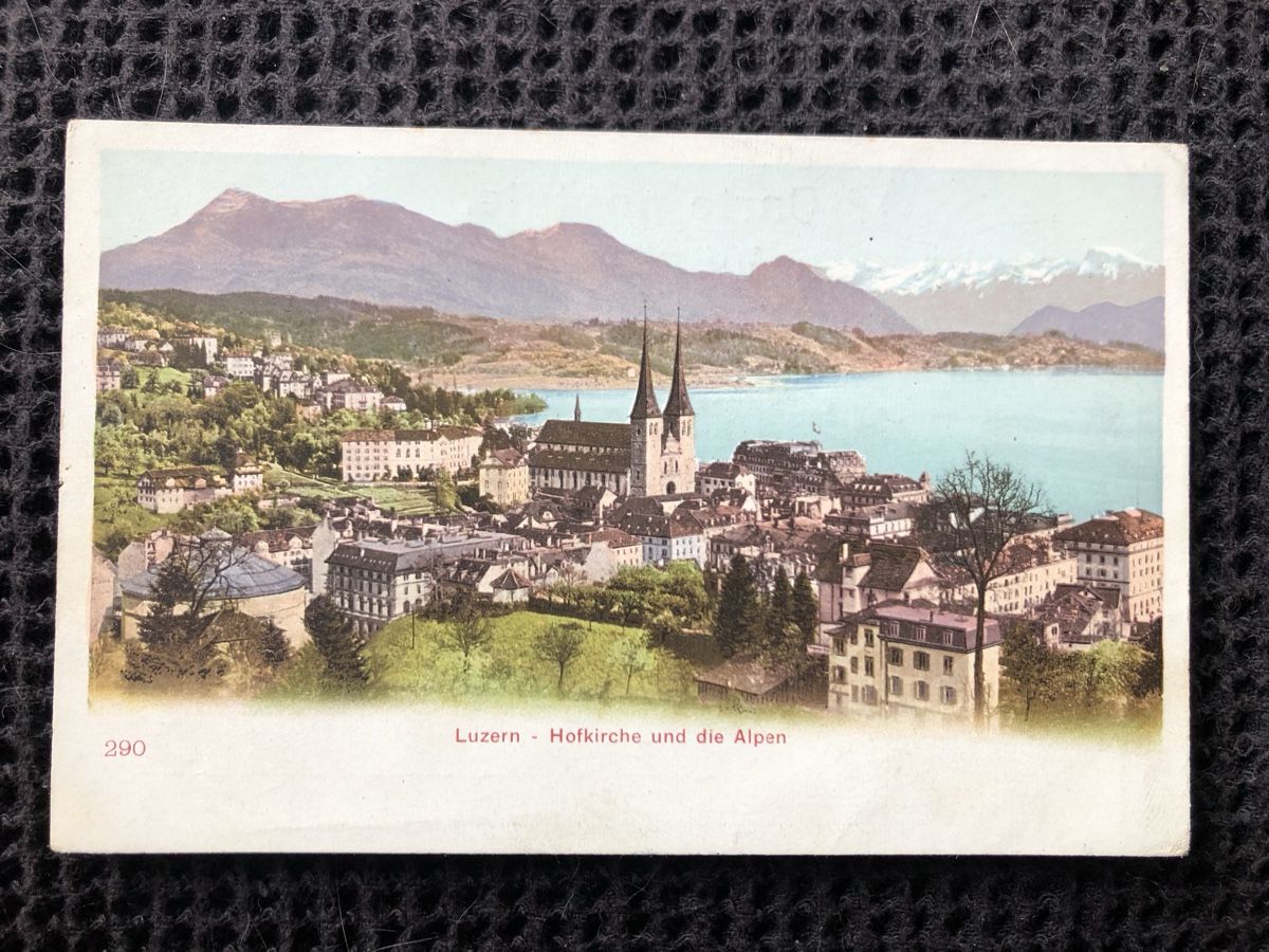 Cartoline postali: Ansichtskarte Luzern – Usato da Näfels venduto da fritzjk