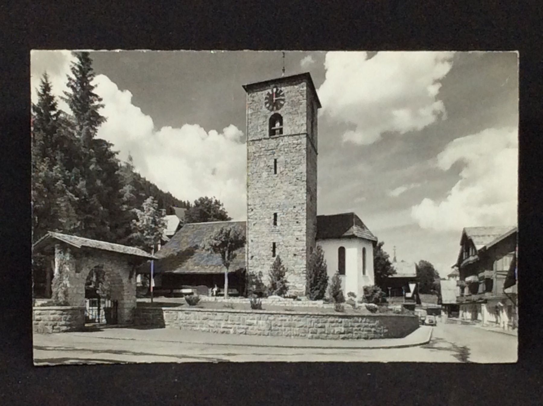 Cartoline postali: Kirche in Adelboden – Usato da Widnau venduto da Brusi9