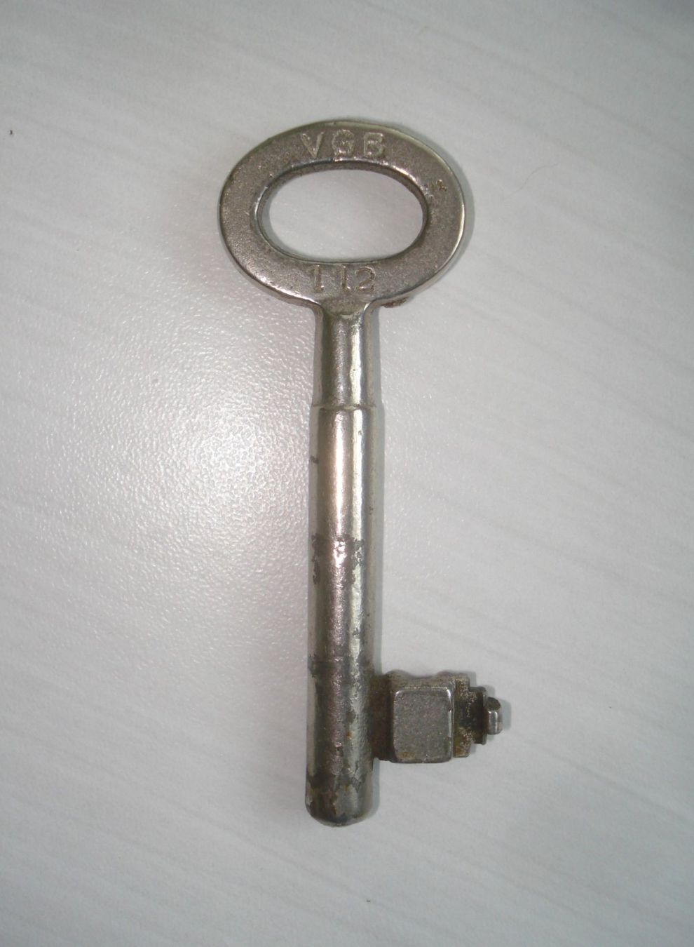 Schlüssel: VGB Bartschlüssel Nr. 112 original – Gebraucht aus Urdorf von Tinplate01 1