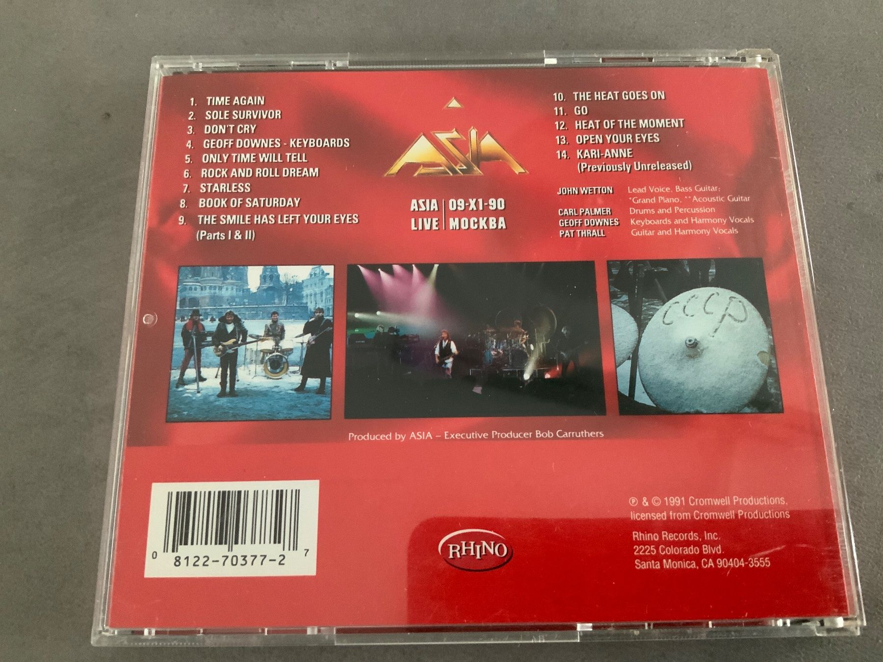 CDs: Asia Live, Live in Moscow, CD – D'occasion à Uster par Macita56 1