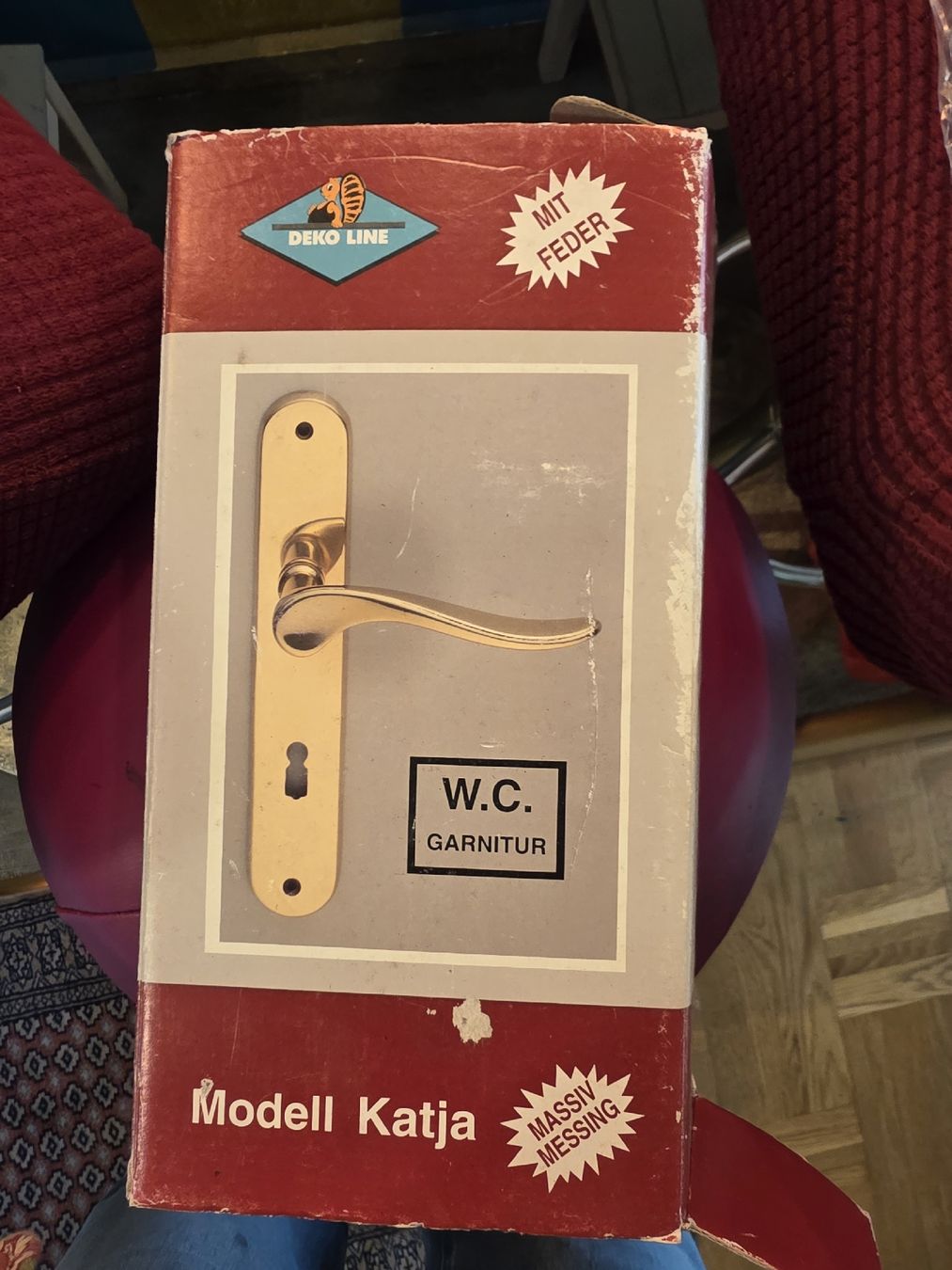 Eisenwaren: Türgriffe Messing  neu Set 2 Stück – Neu und originalverpackt aus Arbon von MadameLuLa9320 2