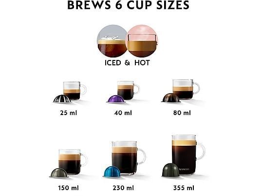 Nespresso Macchine per caffè & Macchine per espresso: Nespresso Kaffeemaschine DE-LONGHI Vertuo – Usato da Männedorf venduto da Laura000 3