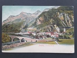 AK Amsteg Uri  , Gotthardbahn