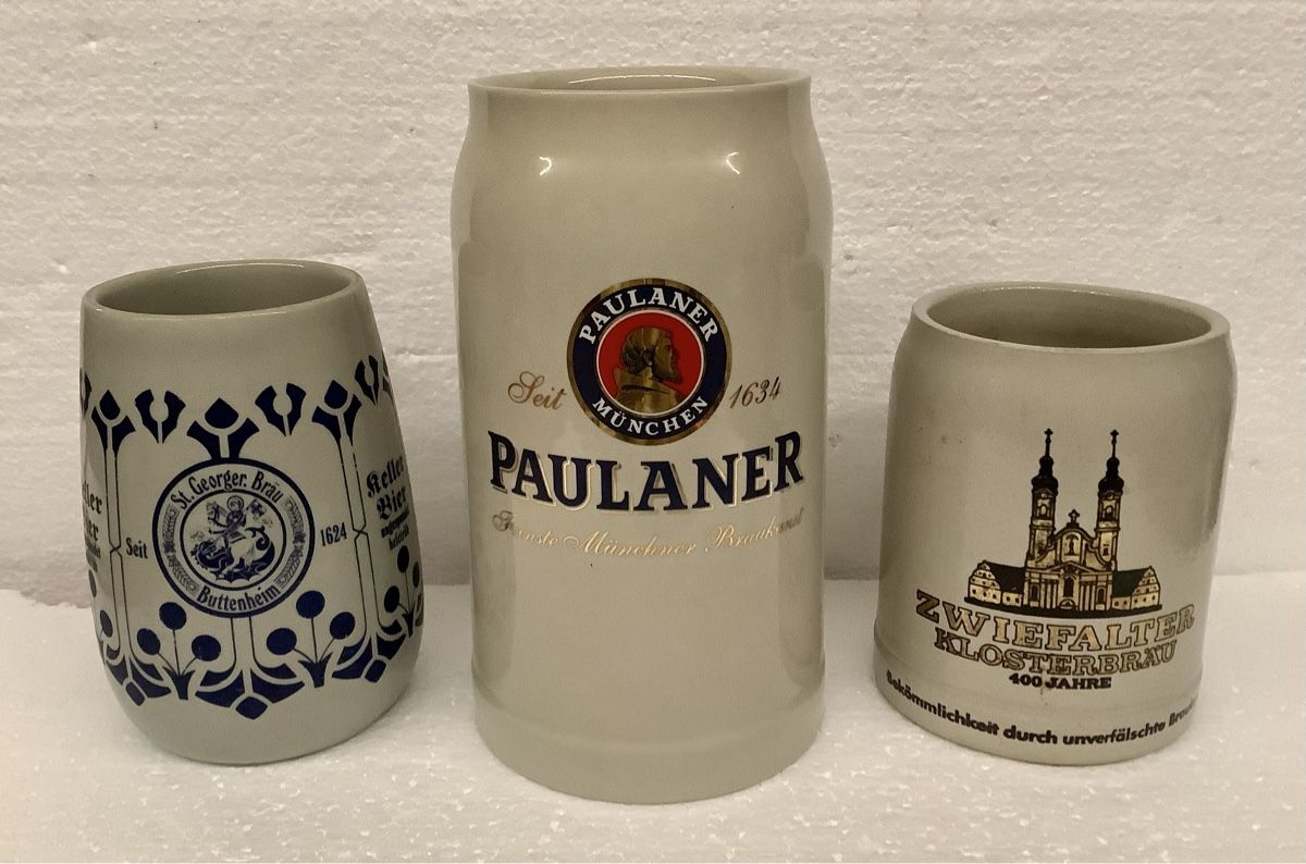 Gläser: BIER HUMPEN – Gebraucht aus Arcegno von Denni