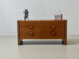 Sideboard aus Eiche im brutalistischen Stil, 60er Jahre