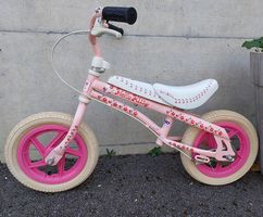 Bicicletta bambina senza pedali