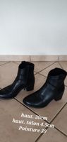 Bottines noires 39