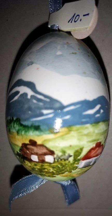 Statuette: Osterei Dorf (35) – Nuovo (secondo la descrizione) da Lutzenberg venduto da Truhe 2
